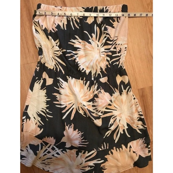 "Anthropologie" Cloth & Stone Strapless Floral Tube Top Dress - Size Small - Picture 6 of 6